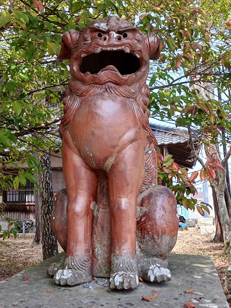 御崎神社の狛犬