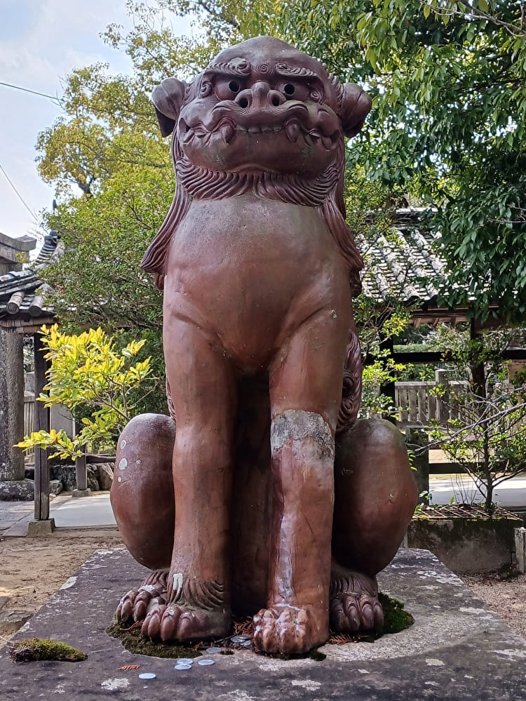 御崎神社の狛犬