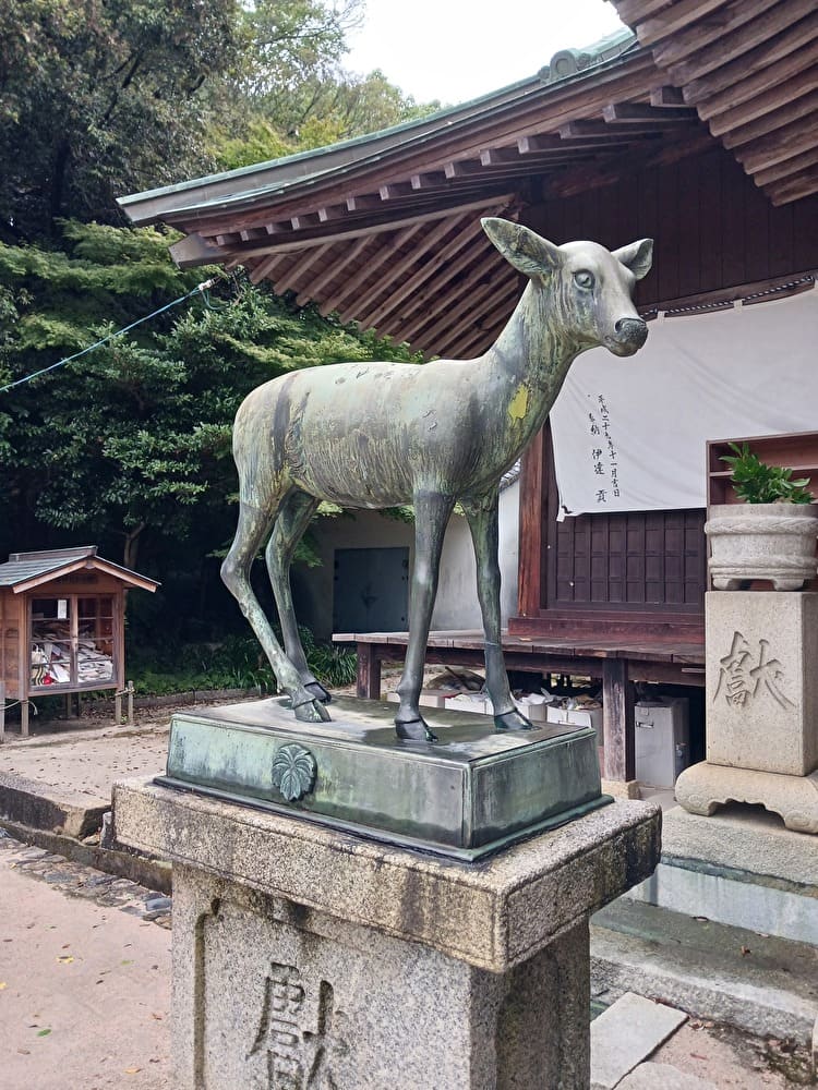 春日神社の神鹿