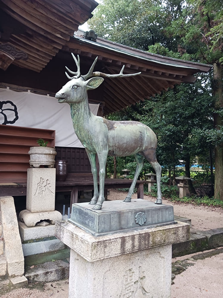 春日神社の神鹿